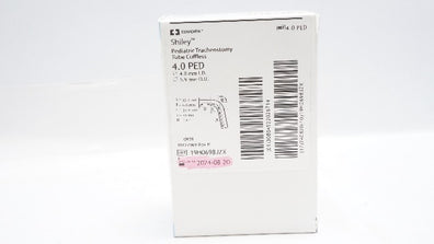 Covidien 4.0PED Shiley Pediatric Tracheostomy Tube Cuffless 4.0ID x 5.9mm OD (x)